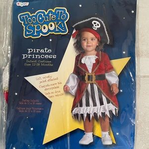 NWOT Pirate Princess costume 12-18mo